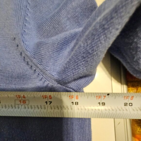 Brooks Brothers 346 Cardigan Blue Size Medium - Picture 9 of 11